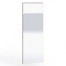 OLIER a | zrcadlo OL-04 | 56 cm | artisan/černá mat