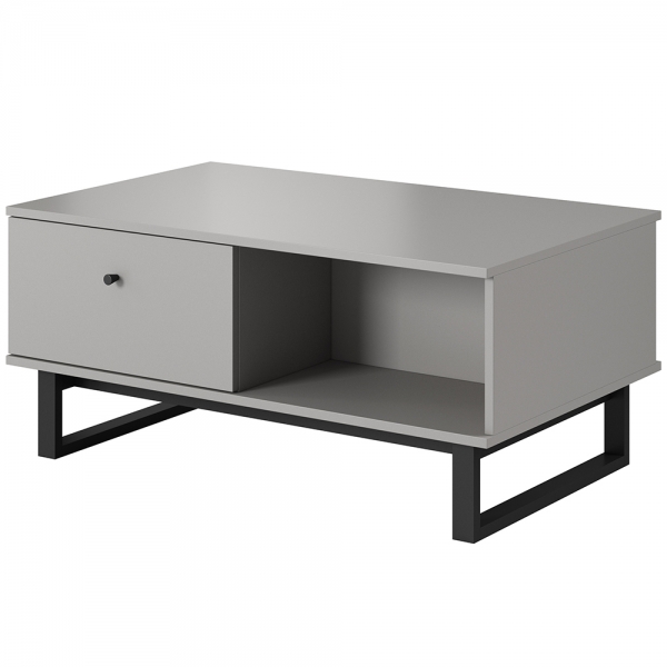 AVIO | konferenční stolek | 100x60 cm | šedá platinová
