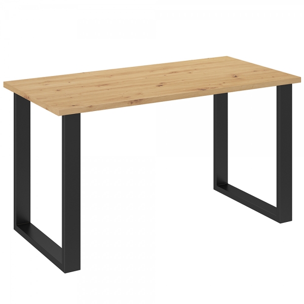 Jídelní stůl industriální Imperial - 138x67/75 cm - artisan