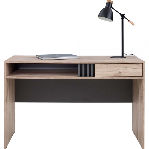 ALLMO | psací stůl AL09 | 120 cm | dub estana/antracit