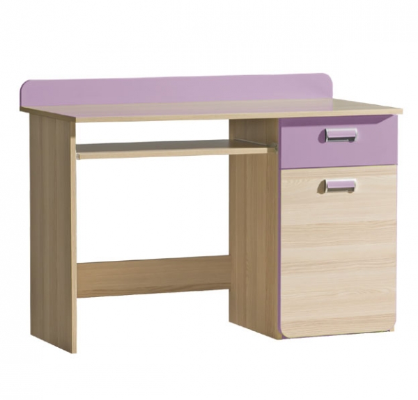 Lorento - psací stůl L10 - fialová