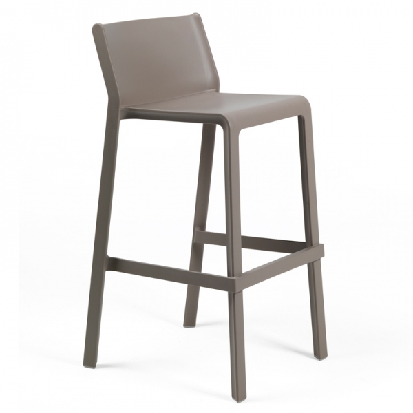 Barová židle Trill | VHODNÁ I NA VEN | zátěž do 150 kg | KVALITNÍ | tortora béžová