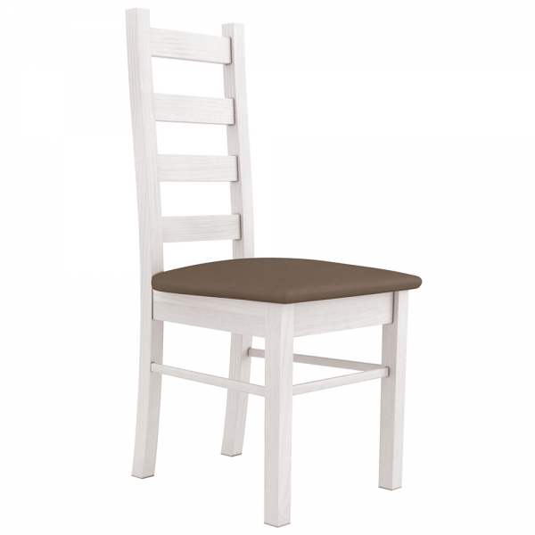 ROYAL r | jídelní židle KRZ6 | masiv | hnědý sedák