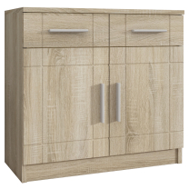 Komoda Paris 2F2S | 69 cm | sonoma/sonoma MDF