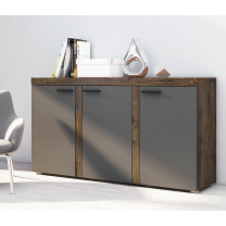 Komoda RUMBA 3F | 148,8 cm | lefkas/grafit