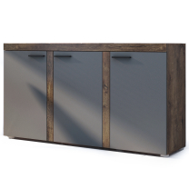Komoda RUMBA 3F | 148,8 cm | lefkas/grafit