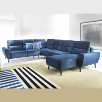 Sedací souprava BOSCO U2 - 270x340x170 - rozkládací + úložný prostor - VÝBĚR TKANIN