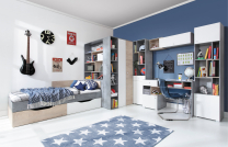 Sigma - jednolůžko SI 16 L/P - beton