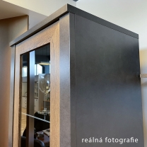 MONTANA s | TV stolek RTV | 130 cm | lefkas/smooth grey