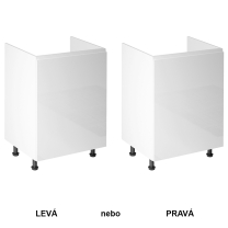 Kuchyňská linka Aspen A | 520 cm | bílá lesk