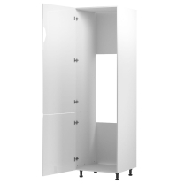 Kuchyňská linka ASPEN b | 180 cm + 340 cm | zásuvky METALBOX | SOKL v CENĚ | bílá lesk
