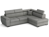 Sedací souprava Natan | 270x202 cm | PRAVÁ | tmavě šedá