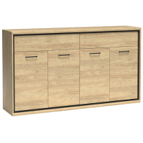 Obývací pokoj Mediolan - sestava C - natural hikora