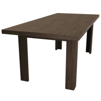 Indianapolis T | rozkládací jídelní stůl 160 cm | jasan tmavý