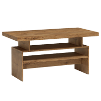 Obývací stěna INDIANAPOLIS s | sestava A | 330 cm + stolek 120x60 cm | jasan světlý