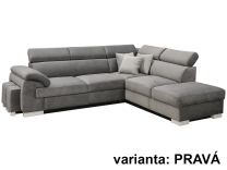 Sedací souprava London lux + 2x taburet - levá/pravá - VÝBĚR LÁTEK