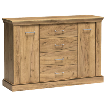 Antica K | komoda A1 | 142 cm |  kraft zlatý