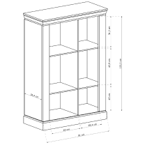 Obývací stěna ANTICA L | sestava A | 353 cm | dub lefkas | POSLEDNÍ KUS