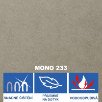 Dvoulůžko Boxspring Rocky - Mono 233 - 180 cm - AKČNÍ CENA