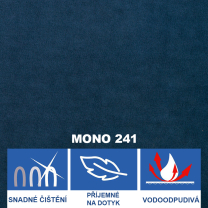 Dvoulůžko Boxspring Rocky - Mono 241 - 180 cm - AKČNÍ CENA