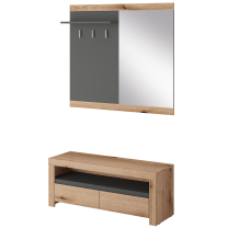 Evoke - předsíňový panel se zrcadlem EGDP113