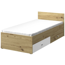 Nero | jednolůžko 14 | mat | artisan/bílá