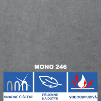 Dvoulůžko Sunny - 160 cm - mono 246 - AKCE
