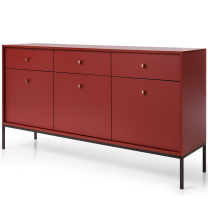 Mono | komoda MKSZ154 | bordo | POSLEDNÍ KUS