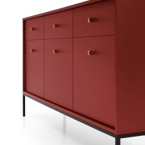 Mono | komoda MKSZ154 | bordo | POSLEDNÍ KUS