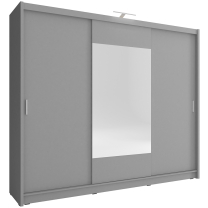 Skříň WIKI - 250 + LED osvětlení - grafit