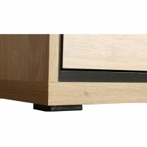 Mediolan - TV stolek M13 - natural hikora + dekorační deska