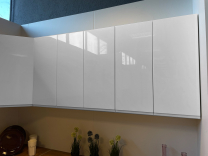 Aspen | skříňka pro vestavnou lednici D60ZL | PRAVÁ | bílá lesk