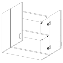 Kuchyňská linka LINEA | 350x230 cm | šedá