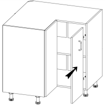 Kuchyňská linka LINEA | 350x230 cm | šedá