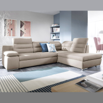 Sedací souprava GRECO | PRAVÁ | Gemma 11 hnědobéžová | AKCE | POSLEDNÍ KUS