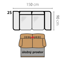 Sedací souprava Dubai | sestava 1x3F+1x2S+1x křeslo | Power 7 | VÝPRODEJ