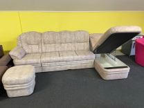 Sedací souprava Dubai 1BL+3F+OSBP+taburet ZDARMA | forever 61 | VÝPRODEJ