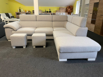 Sedací souprava London lux + 2x taburet | PRAVÁ | megan 363 | VÝPRODEJ