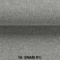 Jídelní židle Nilo 2 | bílá | tkanina 10. (INARI 91) | SKLADEM 2 ks
