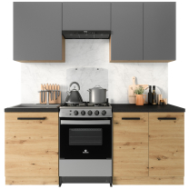 LANGEN šp | horní skříňka G60G | push open | UNI provedení | šedá