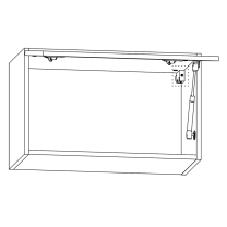 LANGEN ap | horní skříňka G60KN | push open | artisan