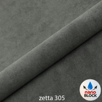 Sedací souprava KORFU | PRAVÁ | Zetta 305 šedá teplá VODOODPUDIVÁ | AKČNÍ CENA