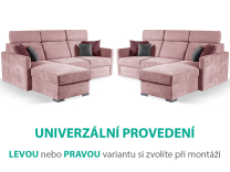 Sedací souprava Rosario UNIVERZÁLNÍ | 463/456/464 | EXKLUZIVNÍ látka | AKCE
