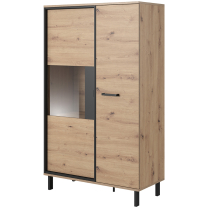 Obývací stěna NEST | sestava A | 5 dílů | artisan/antracit | POSLEDNÍ KUS