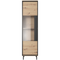 Obývací stěna NEST | sestava C | 6 dílů | artisan/antracit