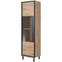 Obývací stěna NEST | sestava C | 6 dílů | artisan/antracit