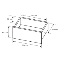Psací stůl ADA | 120 cm | UNI provedení | antracit