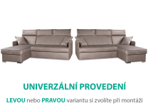 Sedací souprava FIT | 205x164 | LEVÁ i PRAVÁ | VÝBĚR LÁTEK