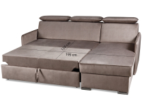Sedací souprava FIT | 205x164 | LEVÁ i PRAVÁ | VÝBĚR LÁTEK
