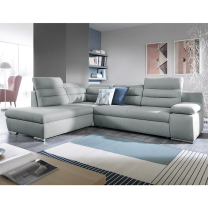 Sedací souprava GRECO | LEVÁ | Gemma 70 světle modrá | AKCE | POSLEDNÍ KUS